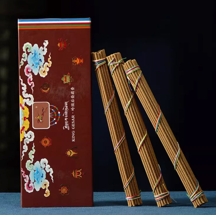 Tibetan Labrang 25-Herb Coil Incense – For Wealth, Peace & Home Blessings