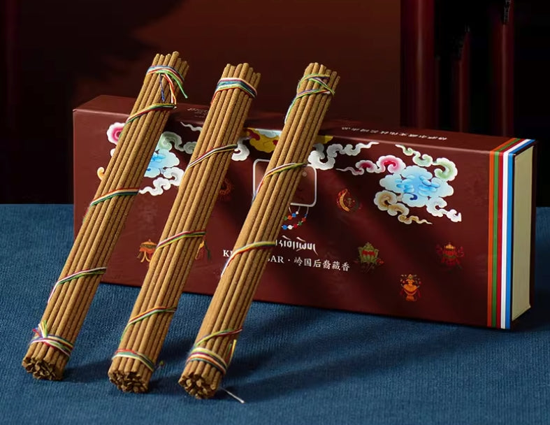 Tibetan Labrang 25-Herb Coil Incense – For Wealth, Peace & Home Blessings
