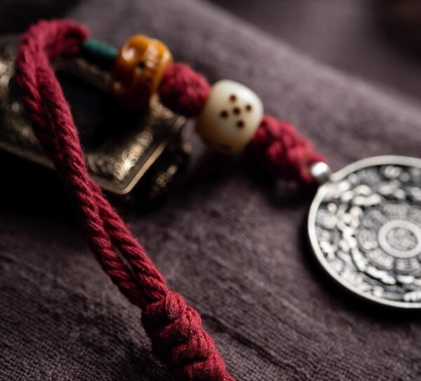 Tibetan Handwoven Multi-Use Ornament – For Luck & Protection