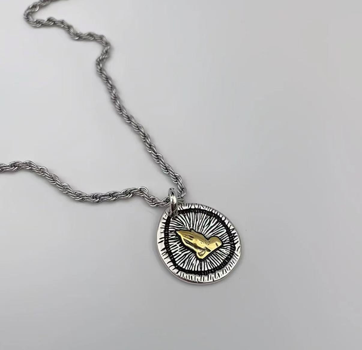 Sterling Silver Prayer Hands Necklace – For Health, Blessings, & Family Protection