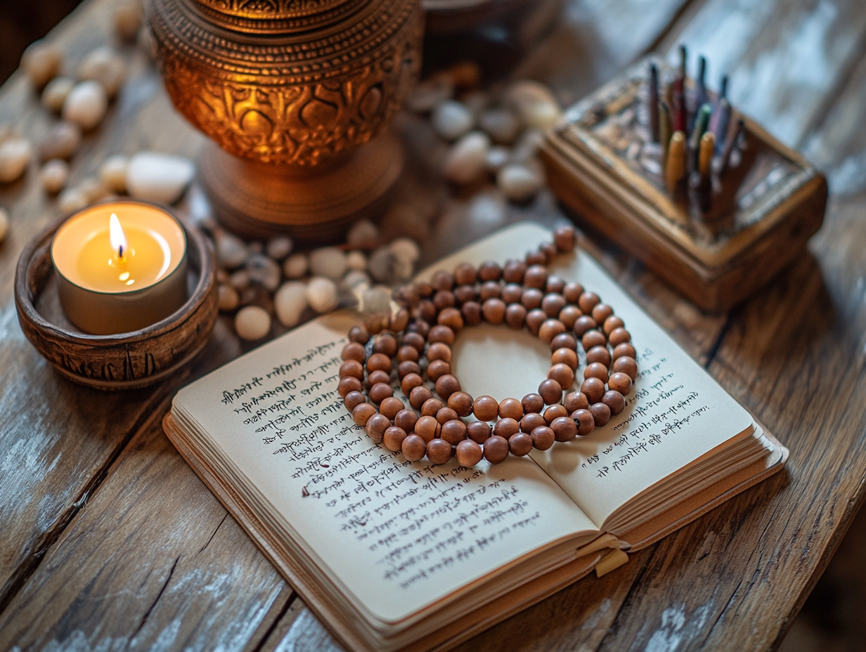 How to Make a Mala Step by Step (Tools, Materials, Techniques) – TASHI ...