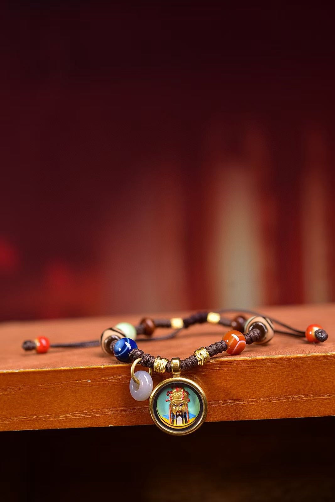 Protective energy dzi tibetan treasures Bring wealth bracelet