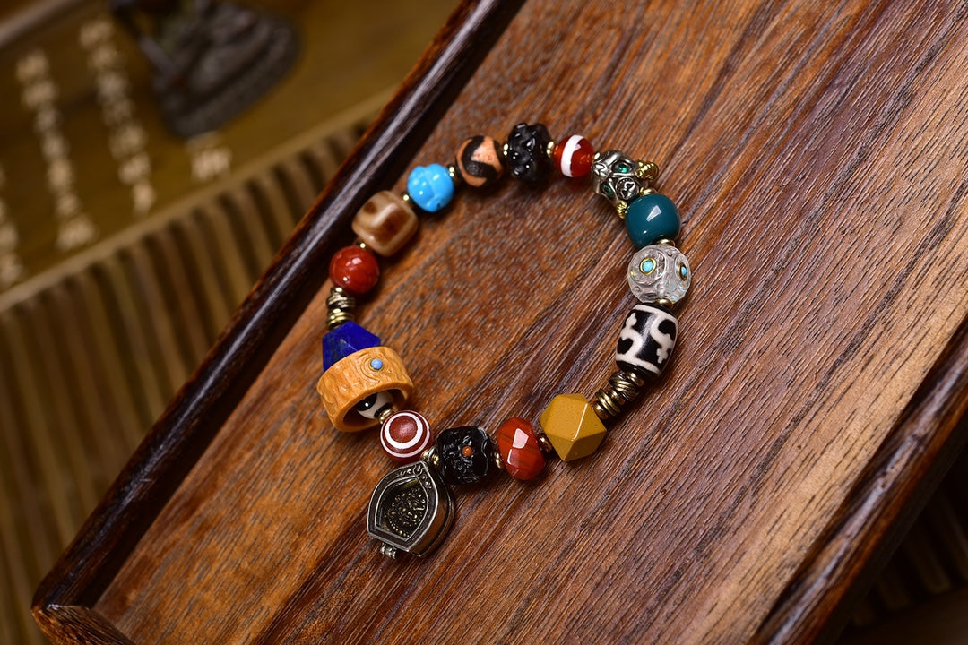 Wealth Energy Tibetan Treasures Bracelet