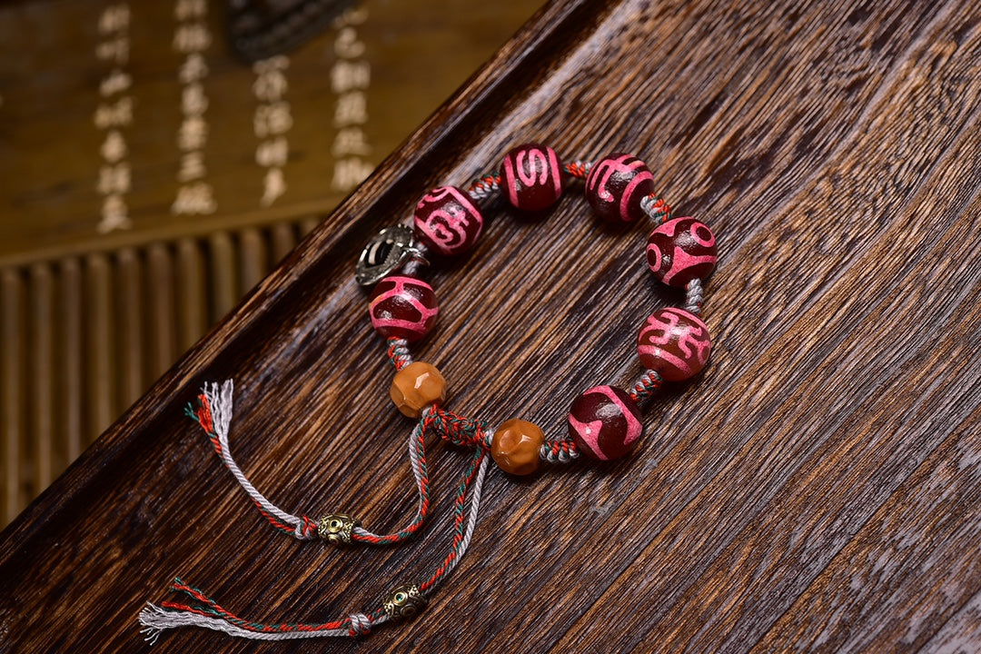 Evil Repelling Calming and Soothing Cinnabar Healthy bracelet