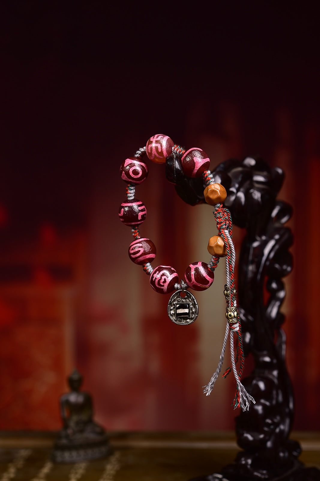 Evil Repelling Calming and Soothing Cinnabar Healthy bracelet