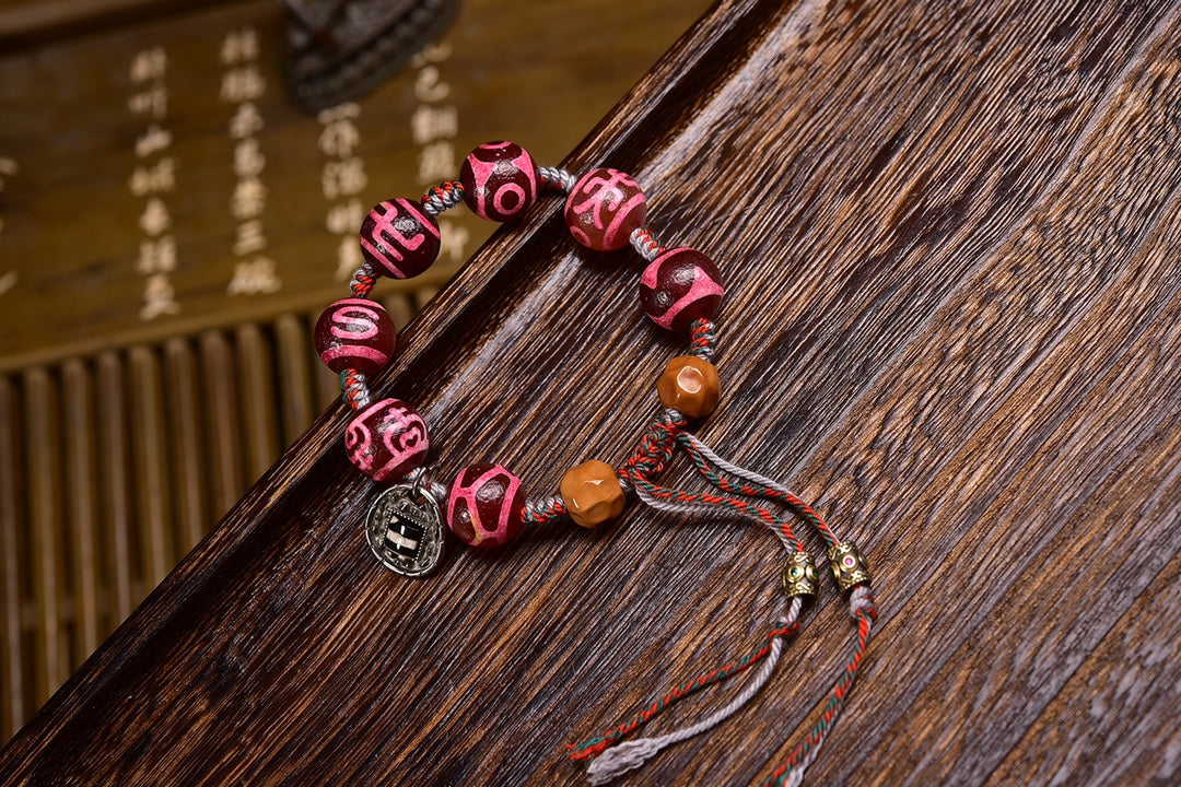 Evil Repelling Calming and Soothing Cinnabar Healthy bracelet