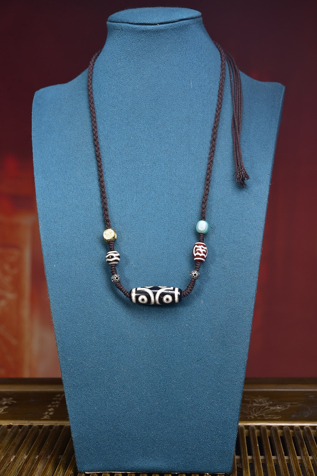 Inner Peace Auspiciousness and Protection Necklace